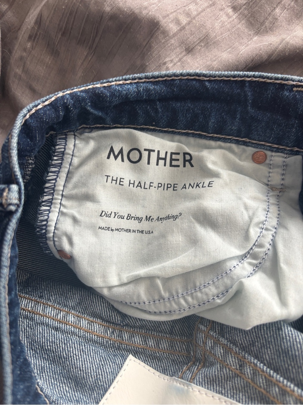 MOTHER Superior Half Pipe High rise ankle jeans sz 27 - Picture 7 of 10